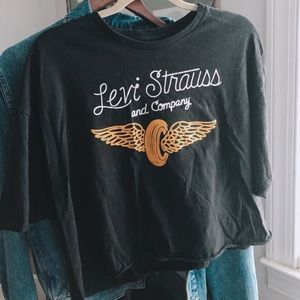 Levi Strauss Cropped Tee